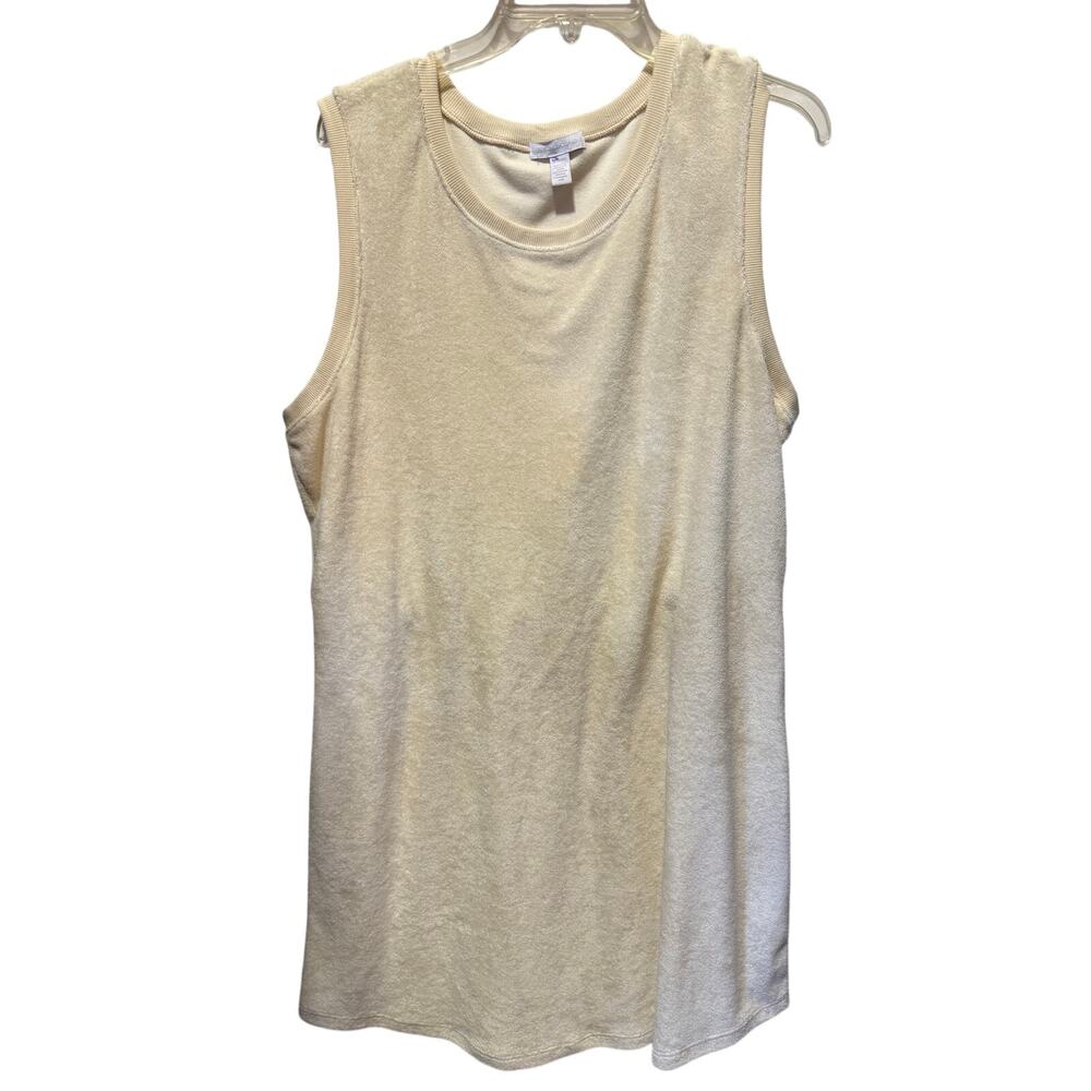 NWT Beyond Yoga Out of Town Terry Cloth Mini Tank Dress Size XL